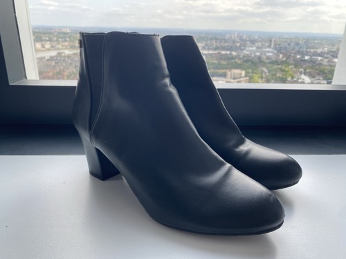 Carvela black leather chelsea - carvela,