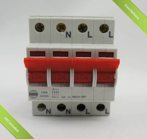 Wylex pole isolator mains - 4,