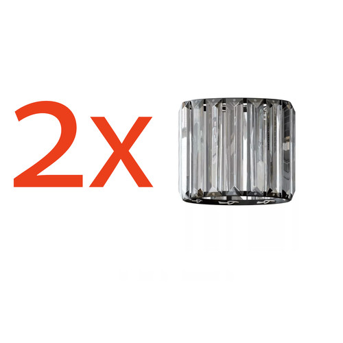 Crystal pendant light - crystal, modern