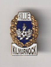 Kilmarnock " Killie "  - lapel badge brooch fitting