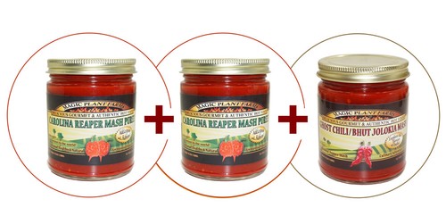 Carolina reaper chili mash - carolina,