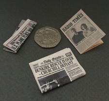 Dolls House 1/12th scale 1940s