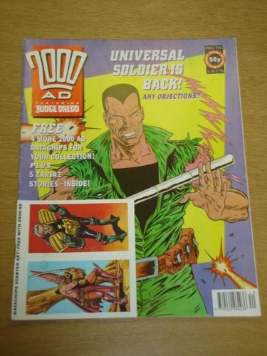 2000ad 751 5th october 1991 - october,