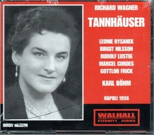 WAGNER -TANNHAUSER - RYSANEK - NILSSON - LUSTG - BOHM - NAPOLI 1956