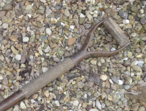 Trenching post drainage spade - post,