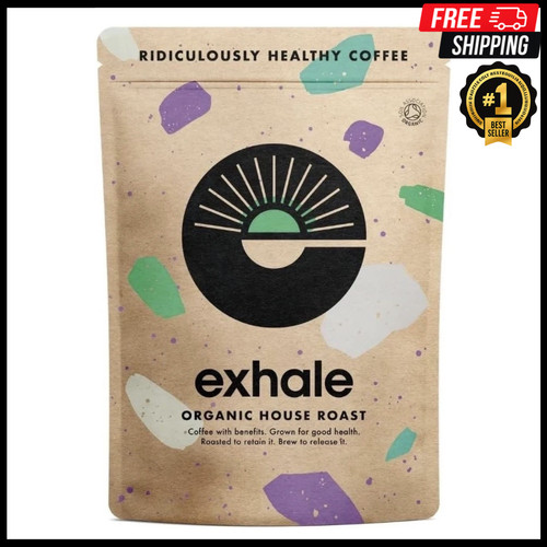 Exhale organic ground coffee - ground,