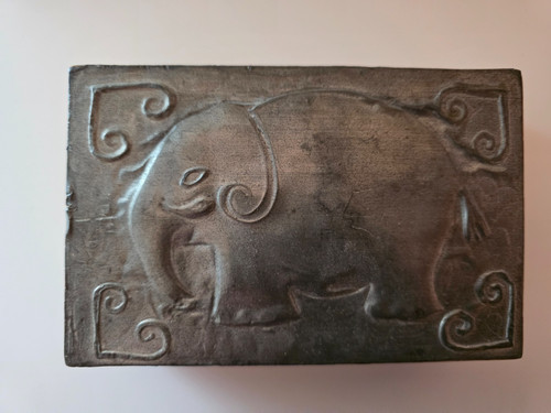 Vintage elephant engraved - elephant,