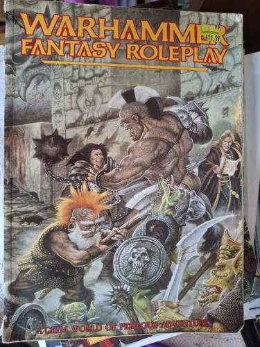 Warhammer fantasy roleplay 1st - fantasy,