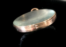 Antique 9ct Gold Locket Double
