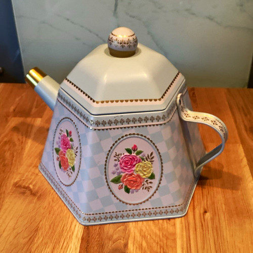 Hexagonal floral metal - m&s,