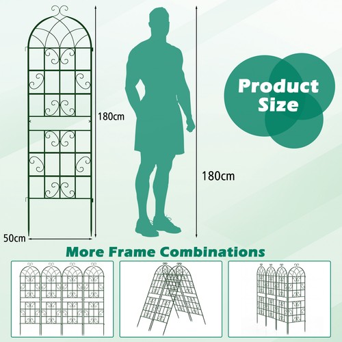 Plants pack fence trellis - 4,