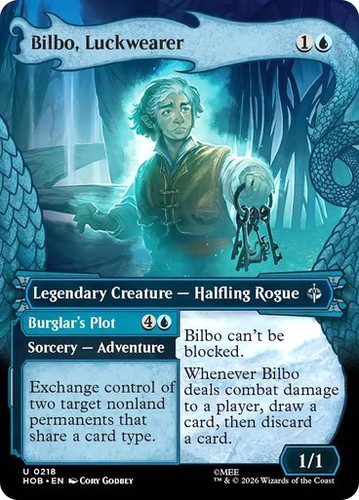 Mtg bilbo luckwearer - mtg,
