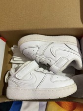 White Nike Air Max Kids toddler infant baby shoes 3.5 UK