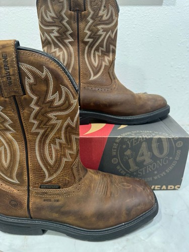 Wolverine rancher steel toe - steel,