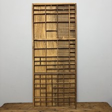 Vintage Wooden Printers Tray -