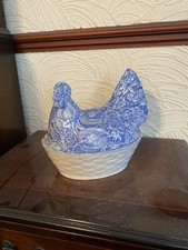 Antique Ceramic Hen
