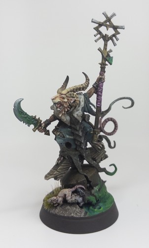 Skaven grey seer - skaven, painted