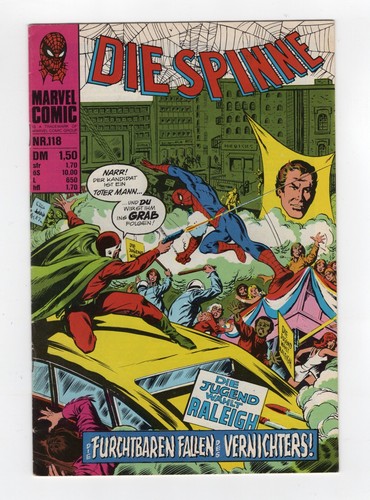 1973 marvel amazing spider - marvel, spider-man