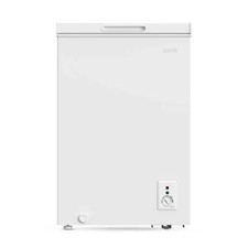 Freestanding Chest Freezer, 99L, Outbuilding Safe - White