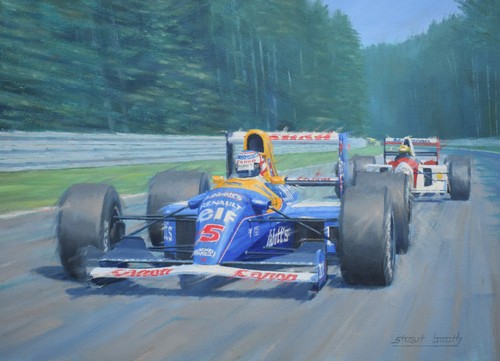 Nigel mansell williams - mansell, f1