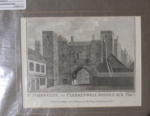 Original antique mounted - original, print
