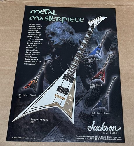 Jackson guitars randy rhoads - randy,