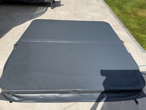 Hot tub cover gray - hot,