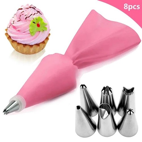8pc set icing piping - 8pc,