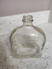 Antique Nujol mineral oil medicine bottle. Glass Very Good Condition