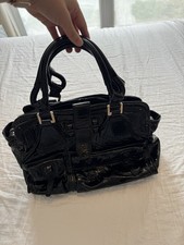 Vintage Chloe Patent Leather Handbag