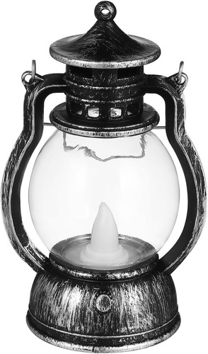 Yardwe silver vintage lantern - silver,