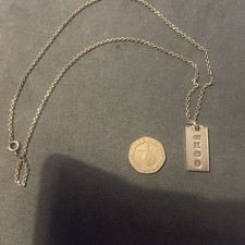 Sterling silver vintage ingot - vintage,
