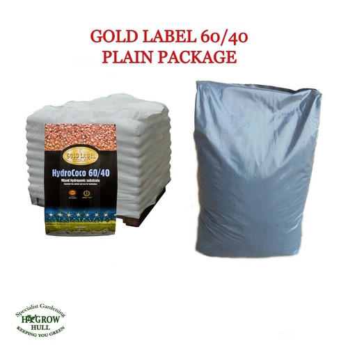 Gold label mix plain bag - gold, 60/40