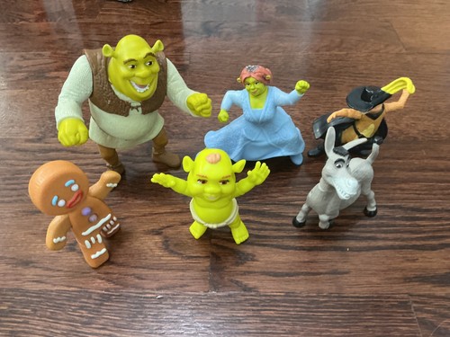 Lot mcdonalds toys shrek - 6,