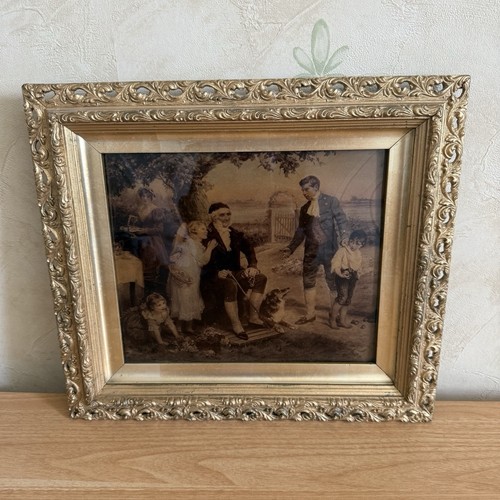 Antique fred morgan lithograph - fred,