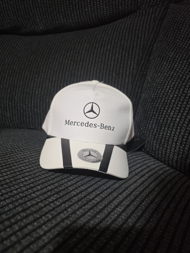 Mercedes benz white baseball - white,