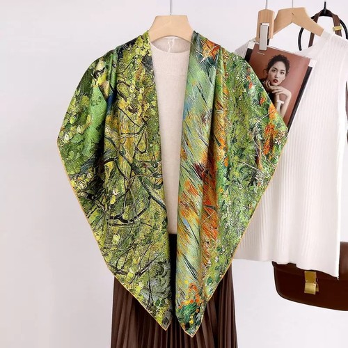 100 mulberry silk - silk, scarf