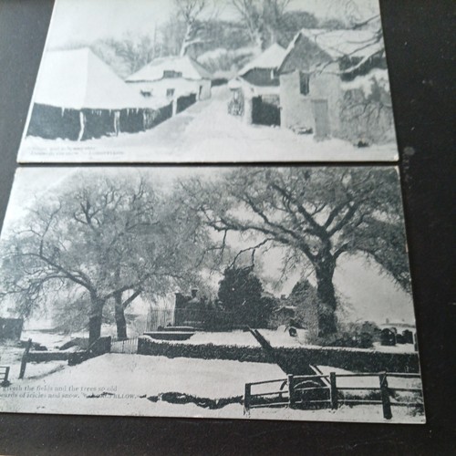 Postcards valentines - x2,