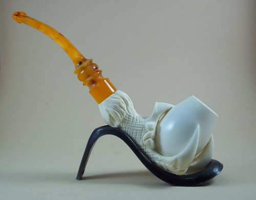 Eagle claw block meerschaum - claw,