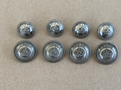 Obsolete police buttons - buttons,, neath