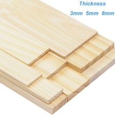 Pine Wood Sheet Craft Model