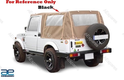 Flat soft top black - flat,