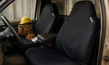 M Sport Performance Waterproof LARGE Black Front Car Seat Cover Drybutt Plain