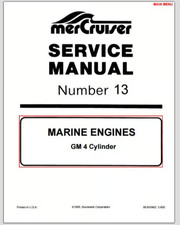 1995 Mercruiser Marine Engines