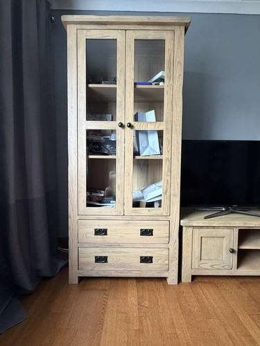 Wood glass display - wood, &