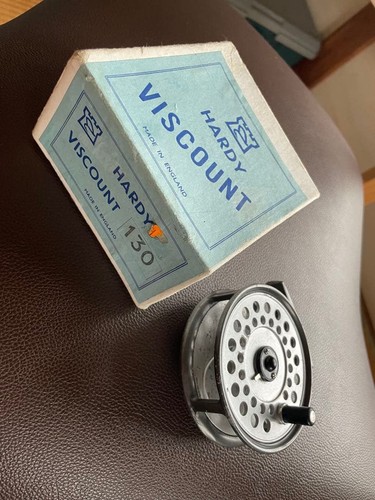 Hardy viscount 130 fly reel - viscount,