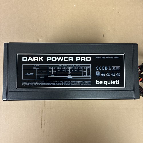 Bequiet dark power pro 1000w - bequiet!,