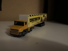 vintage diecast model/ toy truck with trailer