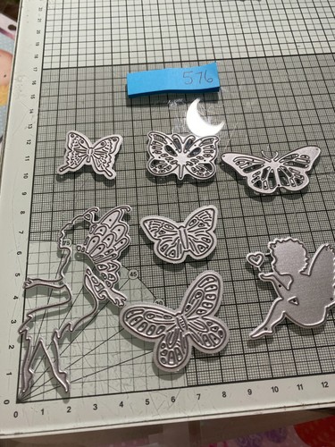 Butterflies fairies die set - butterflies,