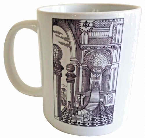 Masonic coffee mug second - coffee,
